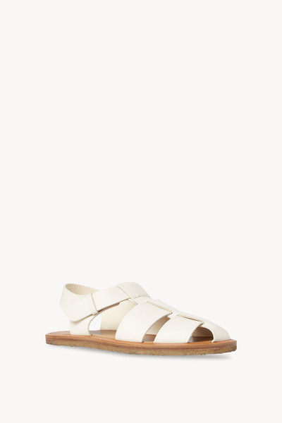 The Row Fisherman Sandal in Leather outlook