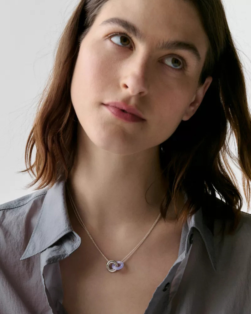 kate spade Interlock Small Pendant outlook