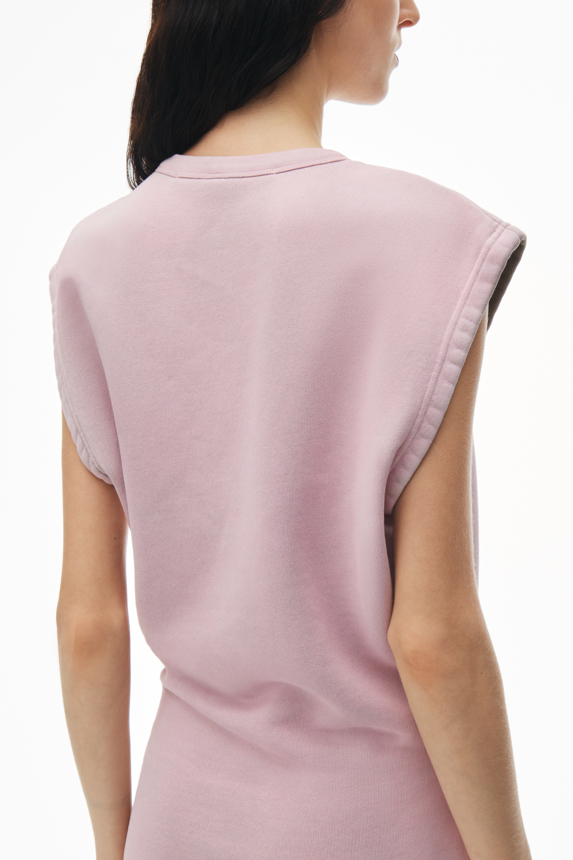 Tapered Minidress In Classic Terry - 6