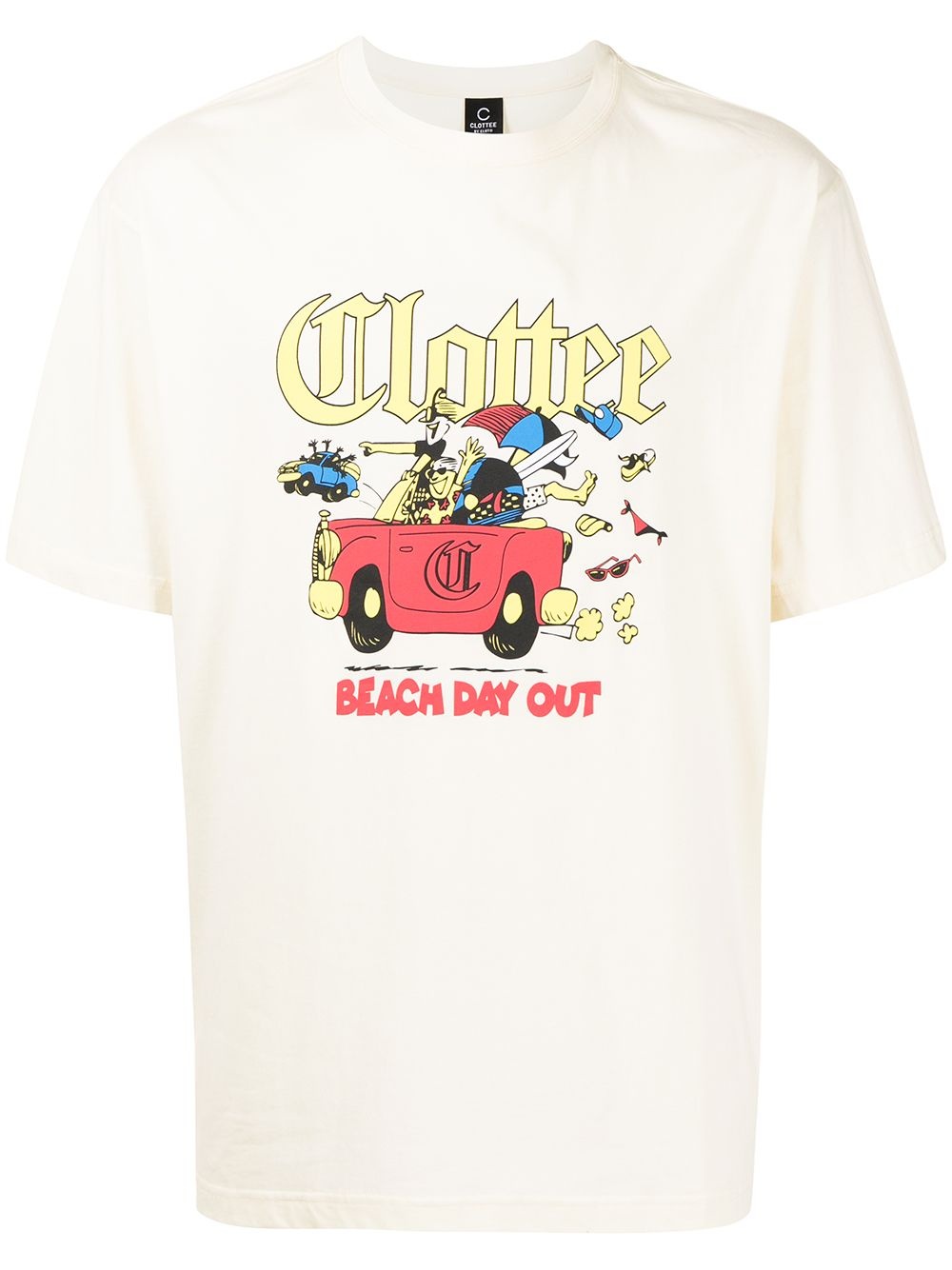 Beach Day Out graphic-print T-shirt - 1