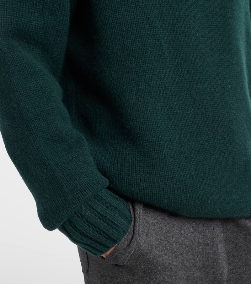 Lovely ribbed-knit cashmere sweater 5