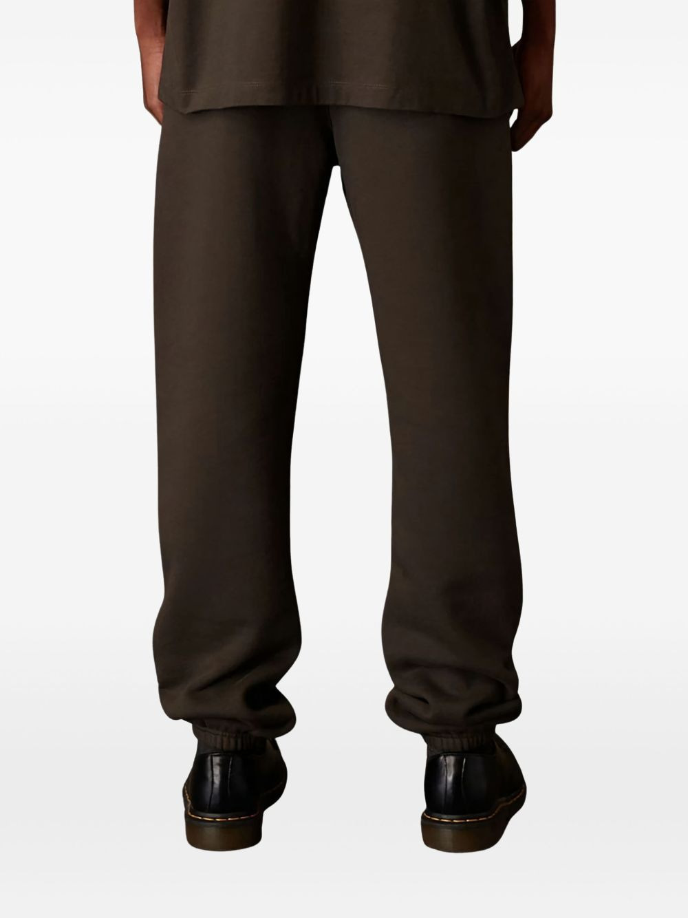 drawstring-cuffed sweatpants - 4