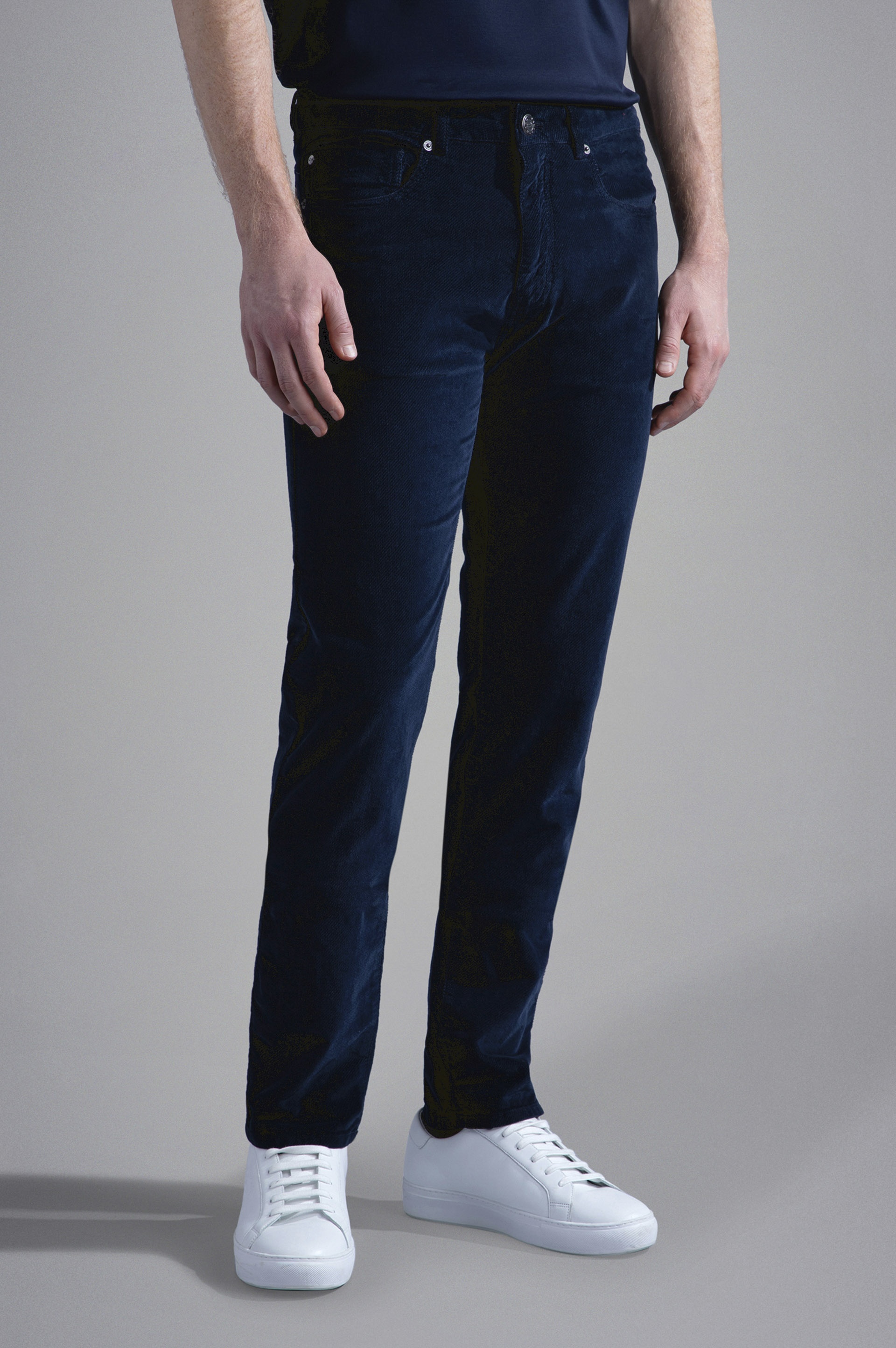 GARMENT DYED 5-POCKETS TROUSERS - 6