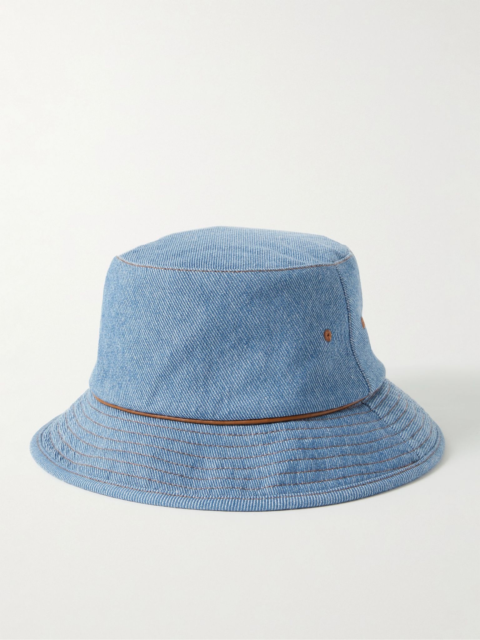 Cotton-Twill Bucket Hat - 1