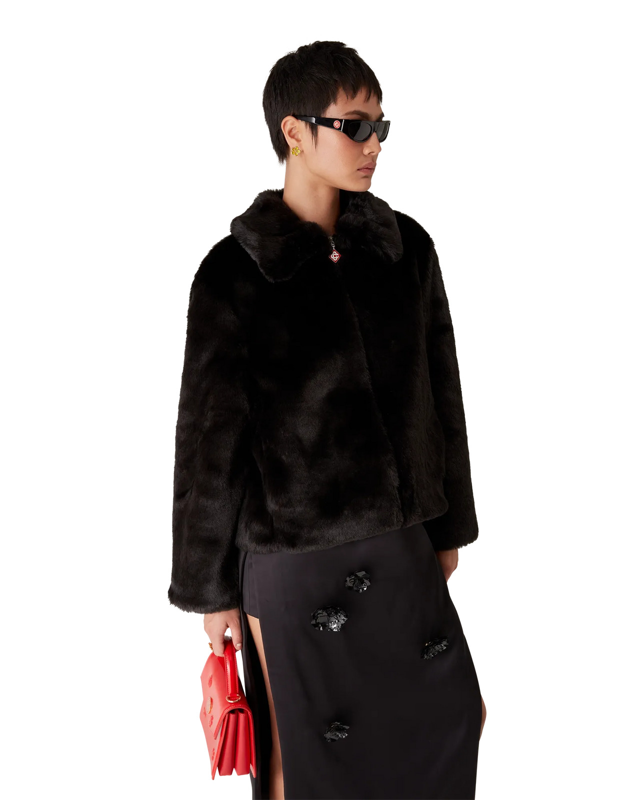 Faux Fur Jacket | Casablanca Paris - 4