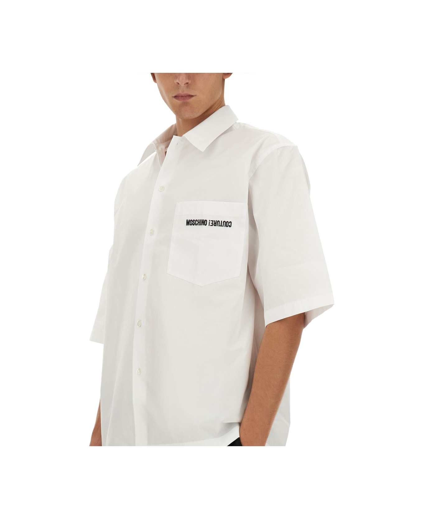 Upsidedown Logo Shirt - 4