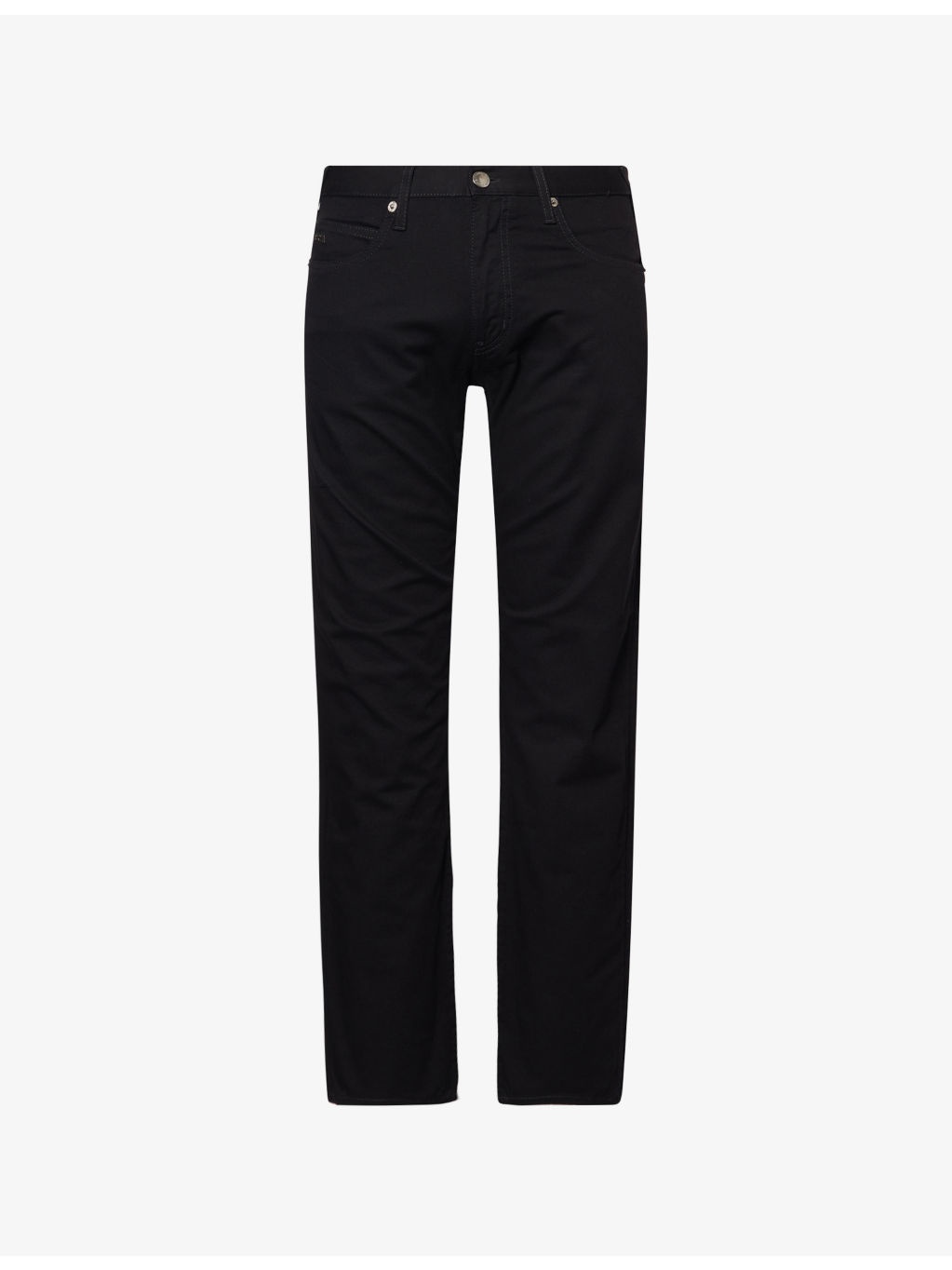 Regular-Fit Straight-Leg Denim Jeans - 1