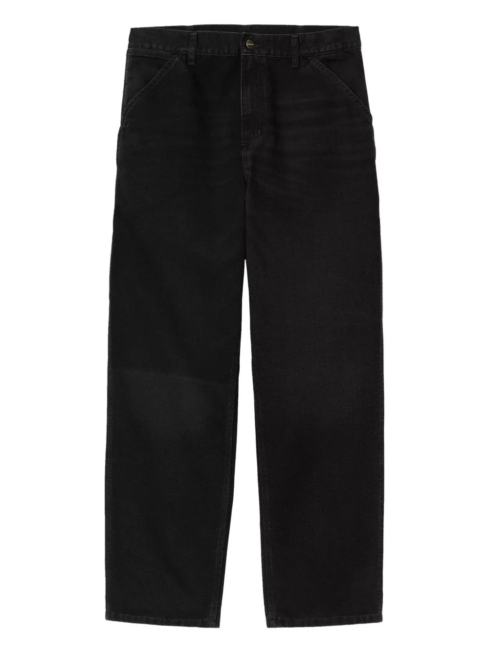 organic cotton wide-leg jeans - 1