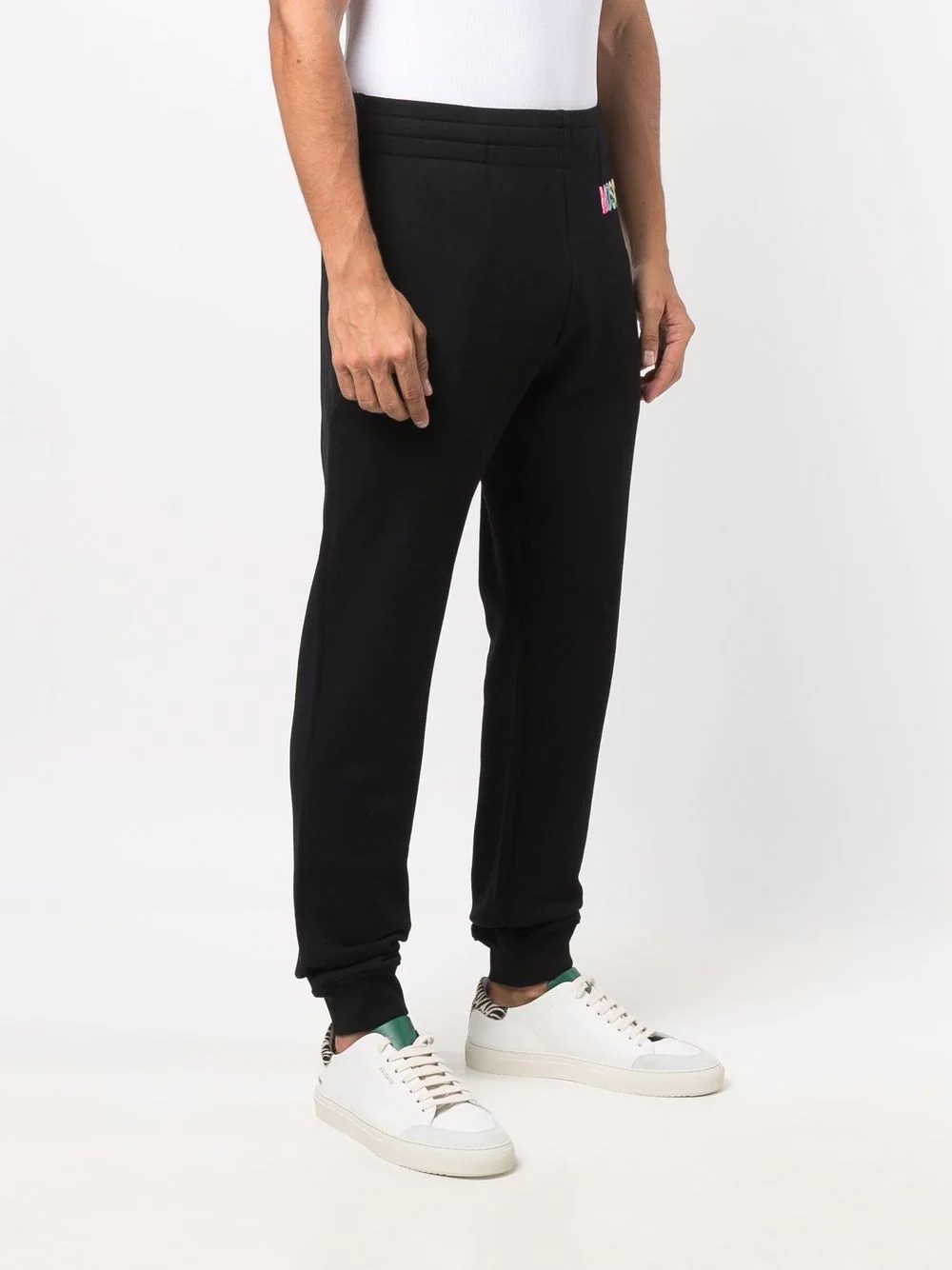 embroidered-logo sweatpants - 3