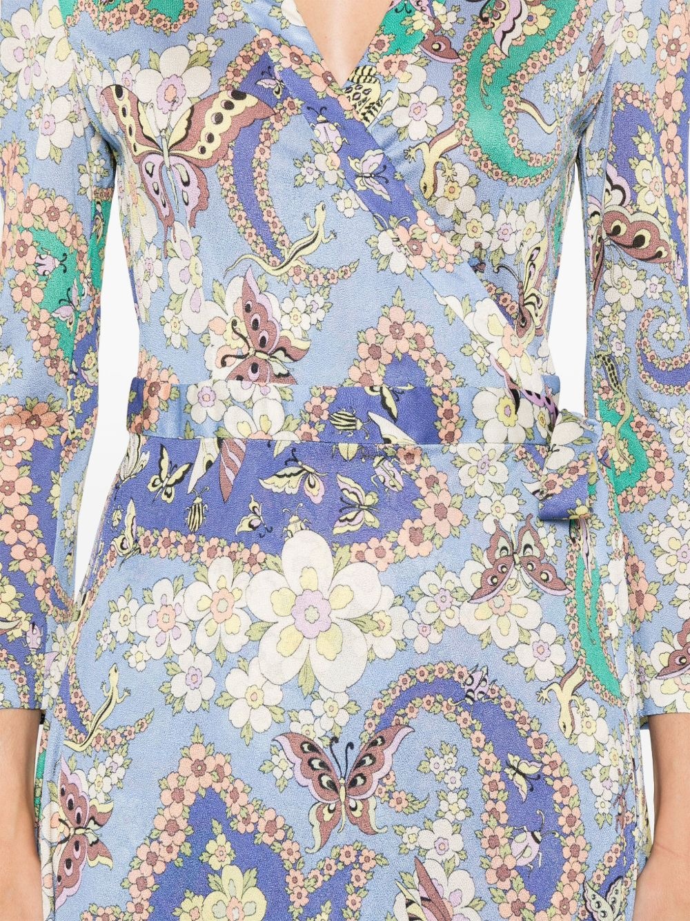floral-print dress - 5