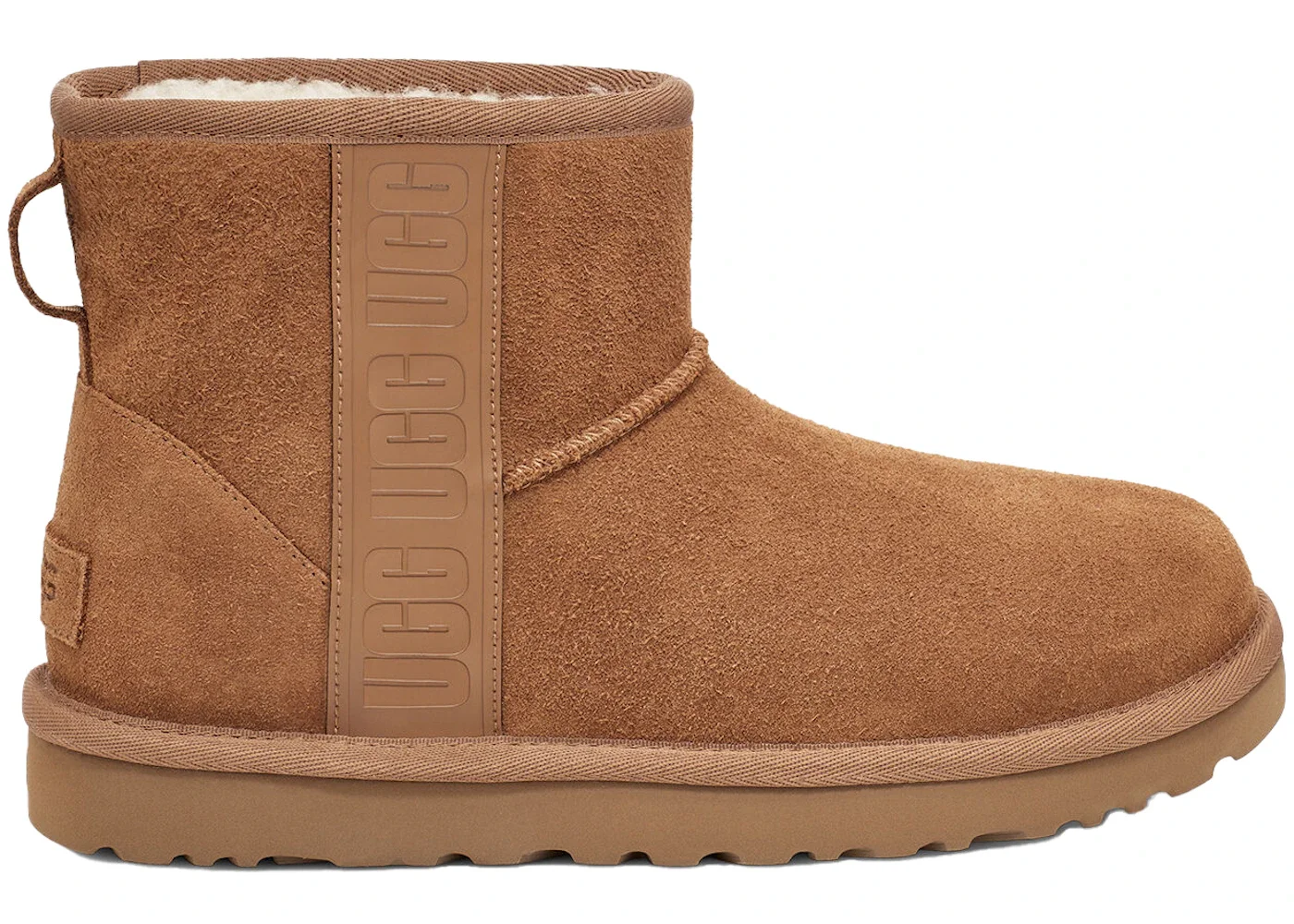 UGG Classic Mini Side Logo Boot Chestnut (Women's) - 1
