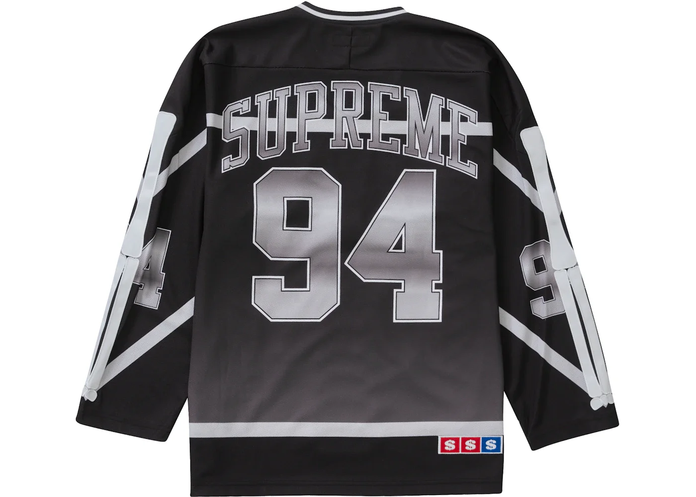 Supreme Bones Football Jersey White FW25