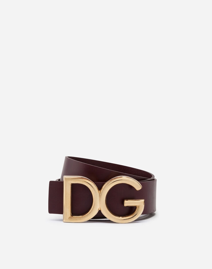 Dauphine leather belt - 1