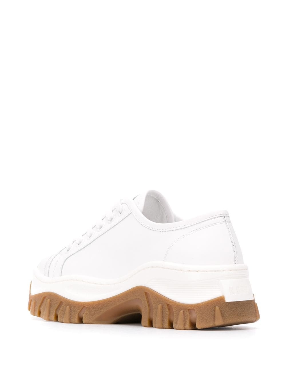 chunky-sole low top trainers - 3