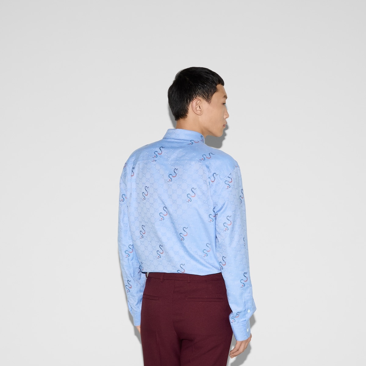 GG Oxford cotton shirt - 4