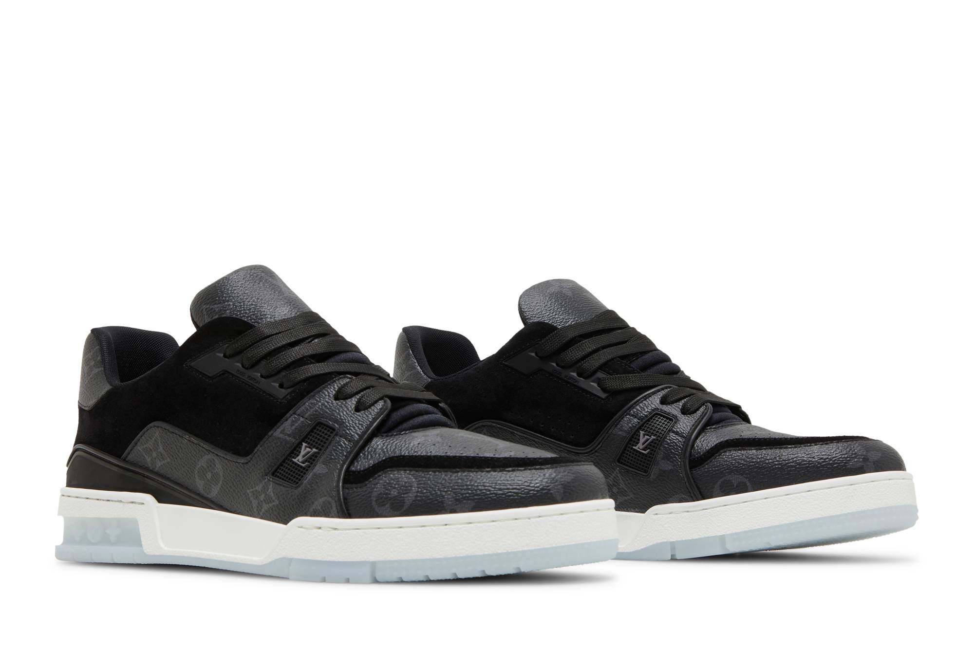 Louis Vuitton Trainer Low 'Black Monogram' - 8