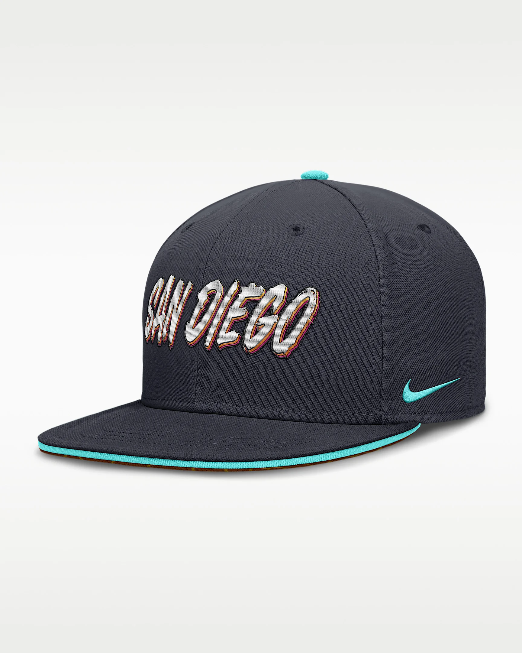 San Diego Padres City Connect True Men's Nike Dri-FIT MLB Fitted Hat - 1