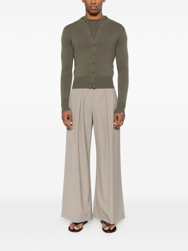 extreme cashmere Little 2 buttoned cardigan outlook