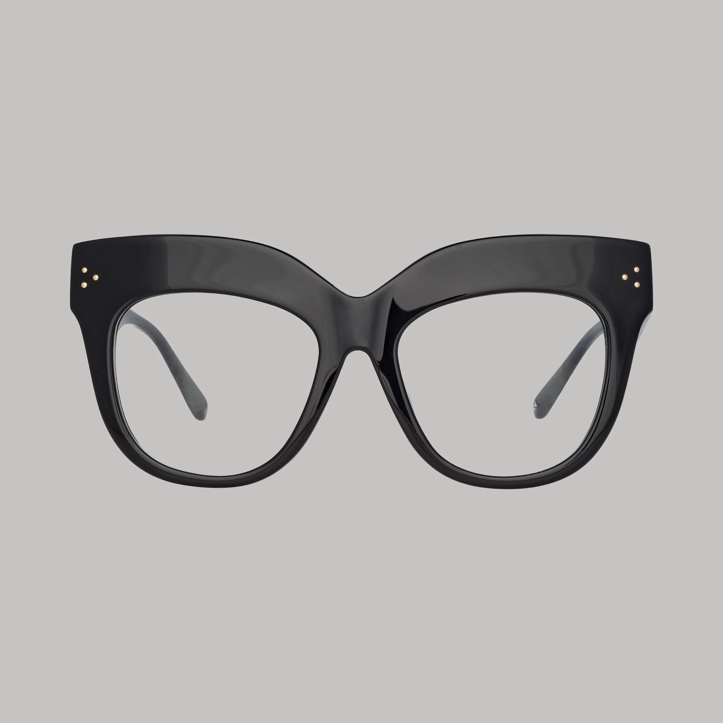THE DUNAWAY | OVERSIZED OPTICAL FRAME IN BLACK (C14) - 1