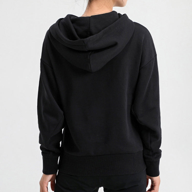 (WMNS) PUMA Classics Logo Hoodie 'Black' 599197-51 - 5