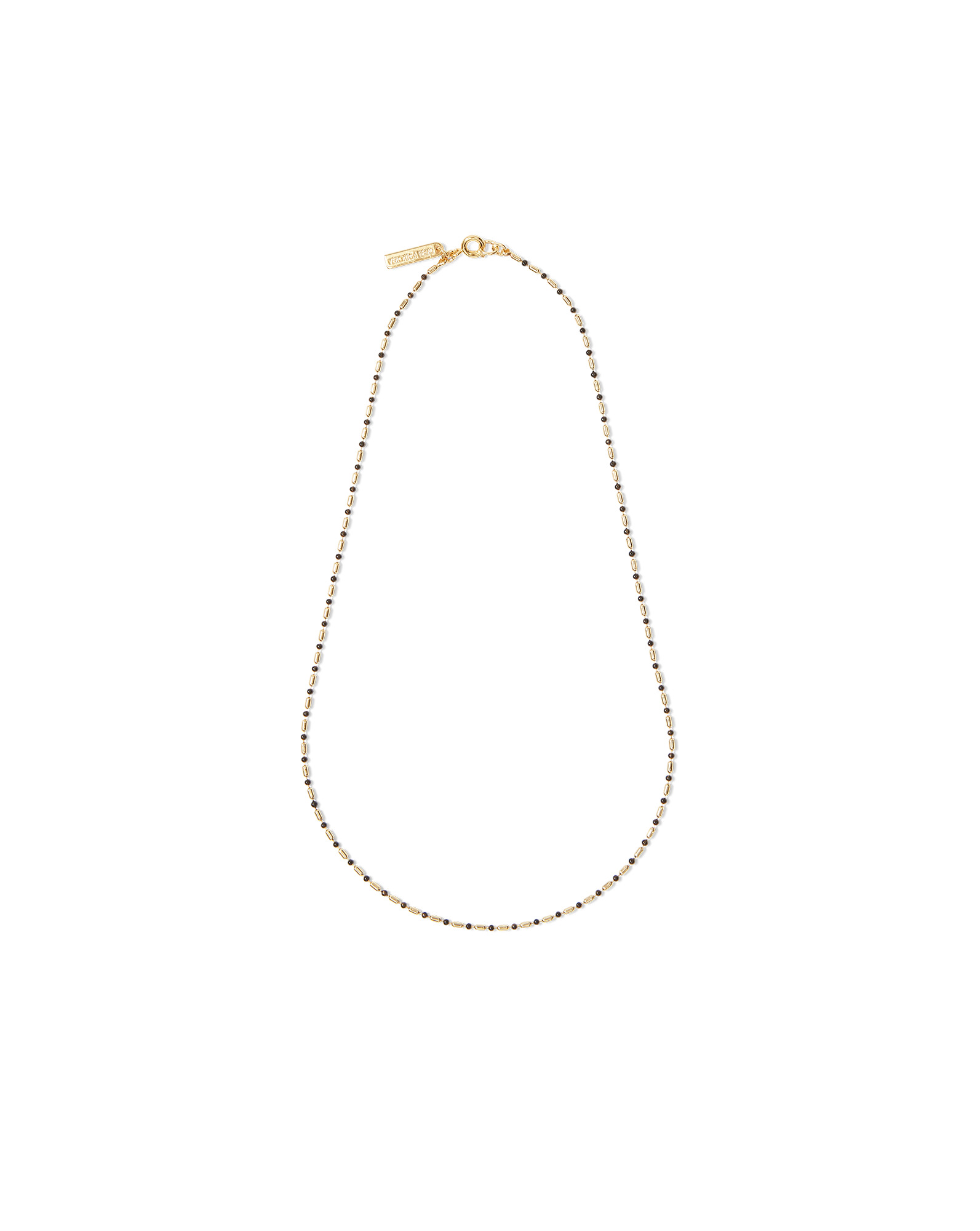 ENAMEL BEAD CHAIN NECKLACE - 8