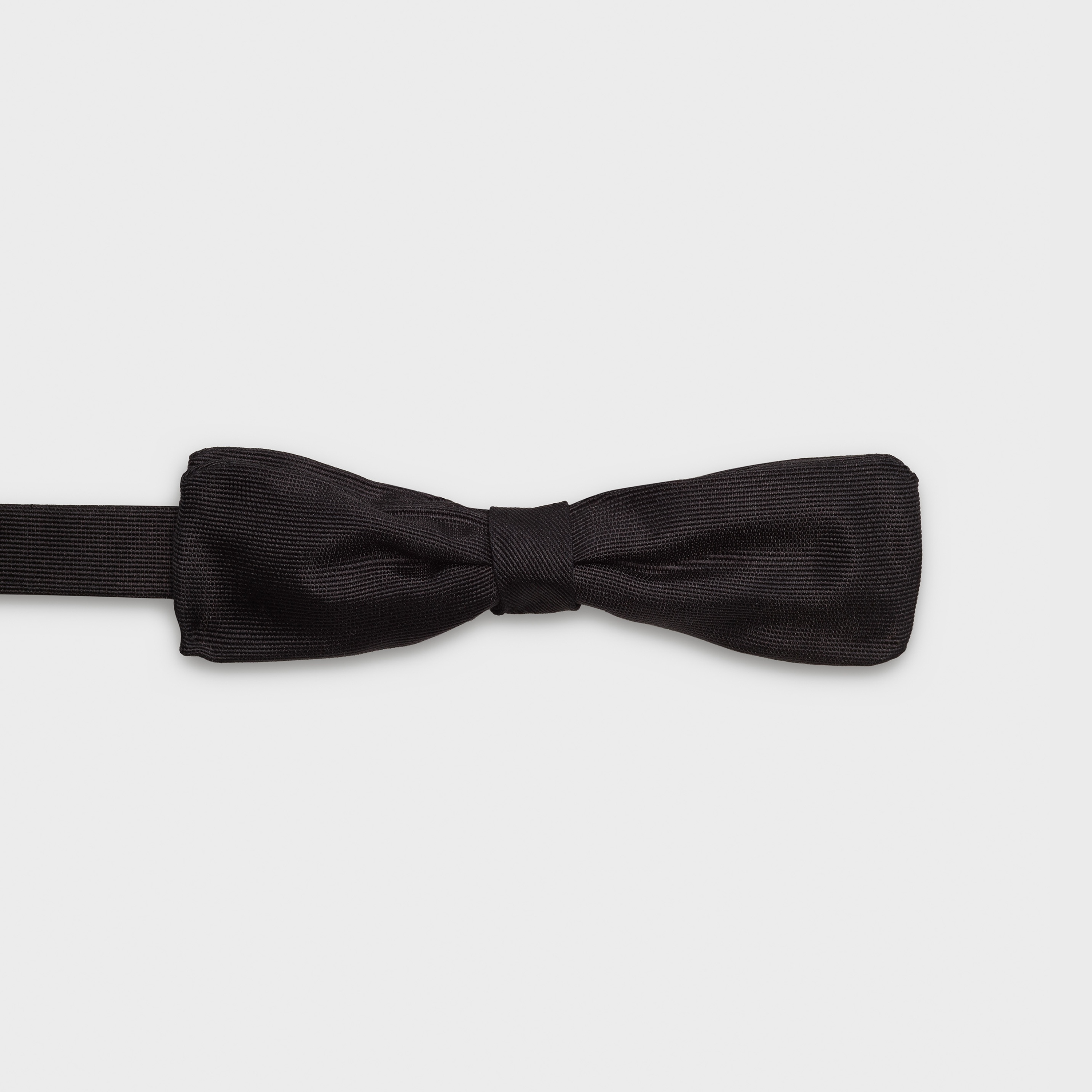 Bow tie in silk rep - 3