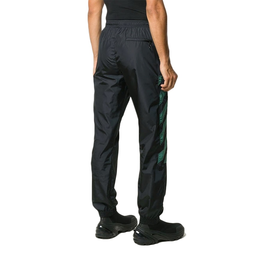 Off-White Diag Nylon Track Pant 'Black//White' OMCA086E20FAB0021001 - 3