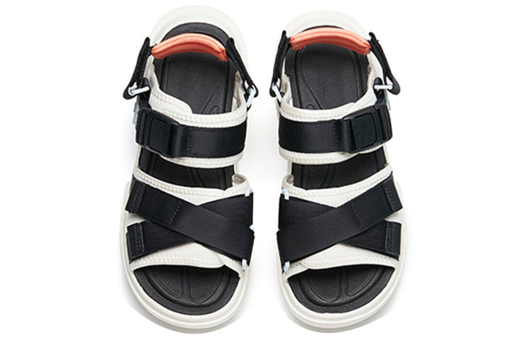 (WMNS) ANTA BaDao Sandals 'Black White Orange' 122238501-2 - 4