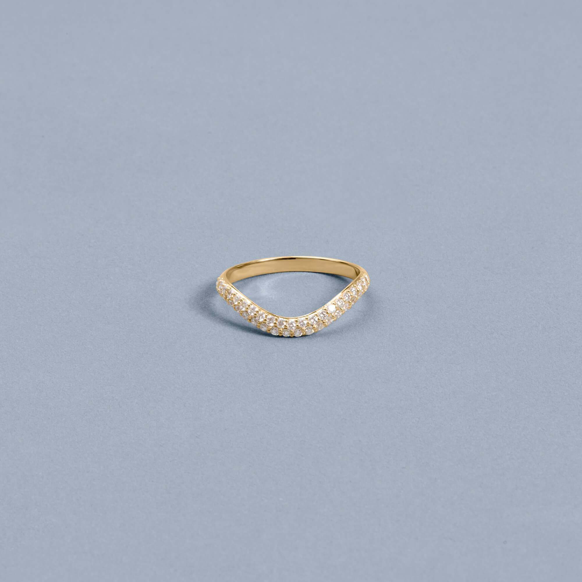 Anjelica Pave Stacking Band - 4