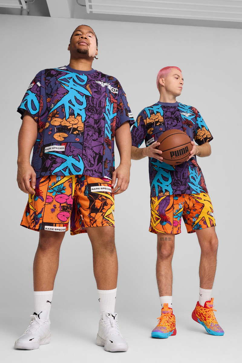 PUMA x LAMELO 공 Phoenix 남자의 반바지 3