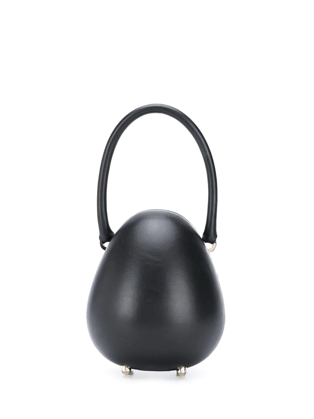 leather Egg clutch bag - 1