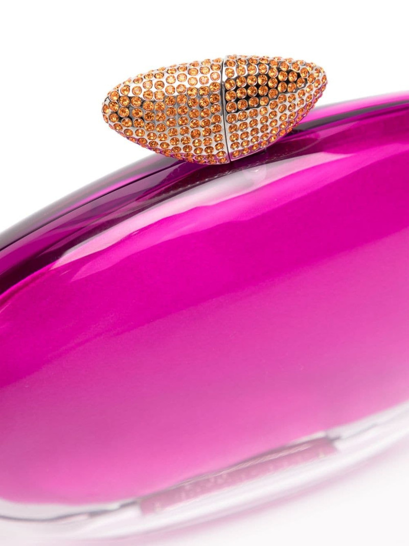 Ariel clasp-fastening clutch bag 5