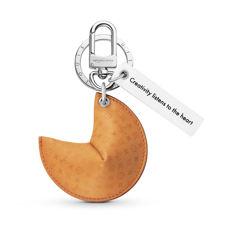 LV Fortune Cookie Bag Charm & Key Holder 1