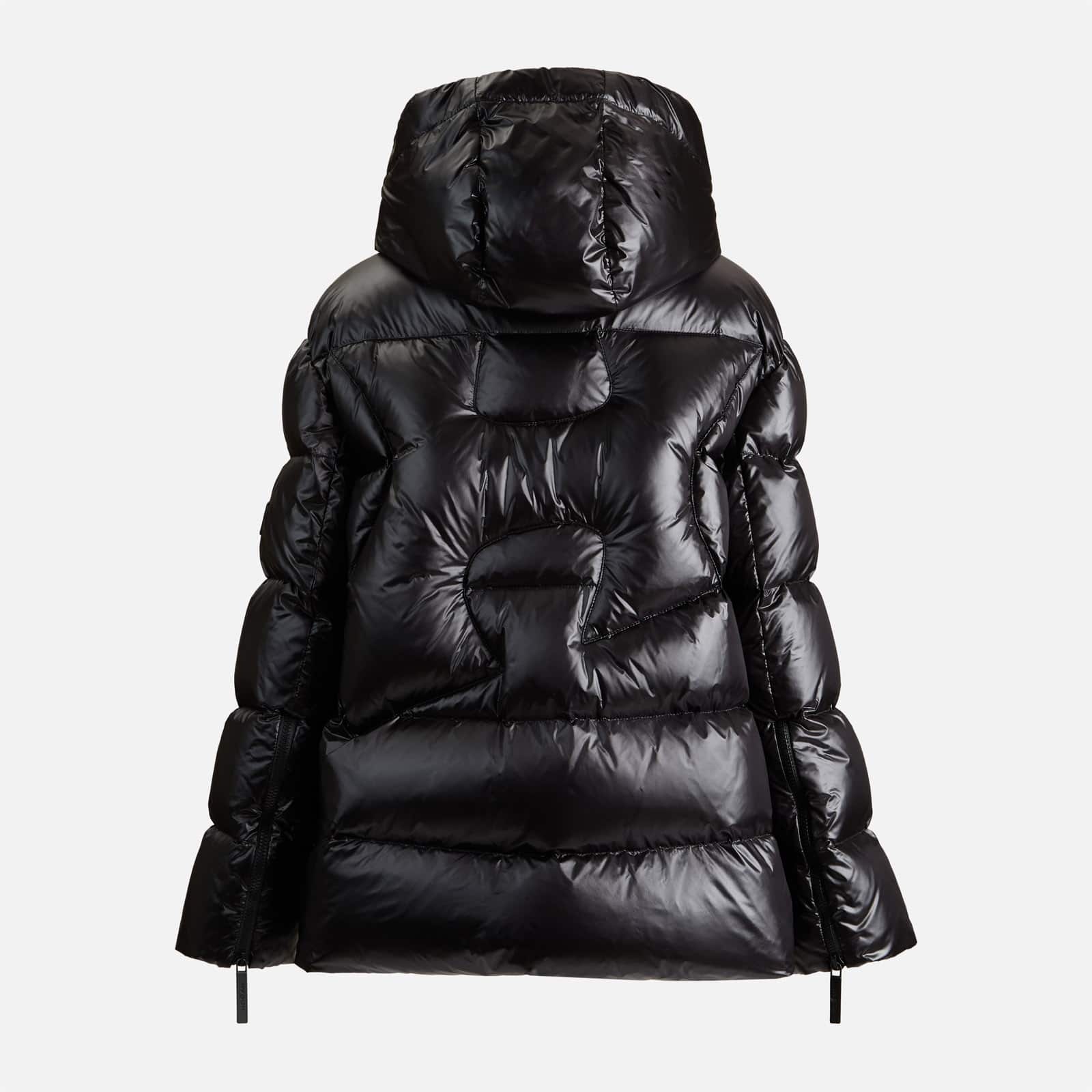 Hooded Down Jacket Black - 2