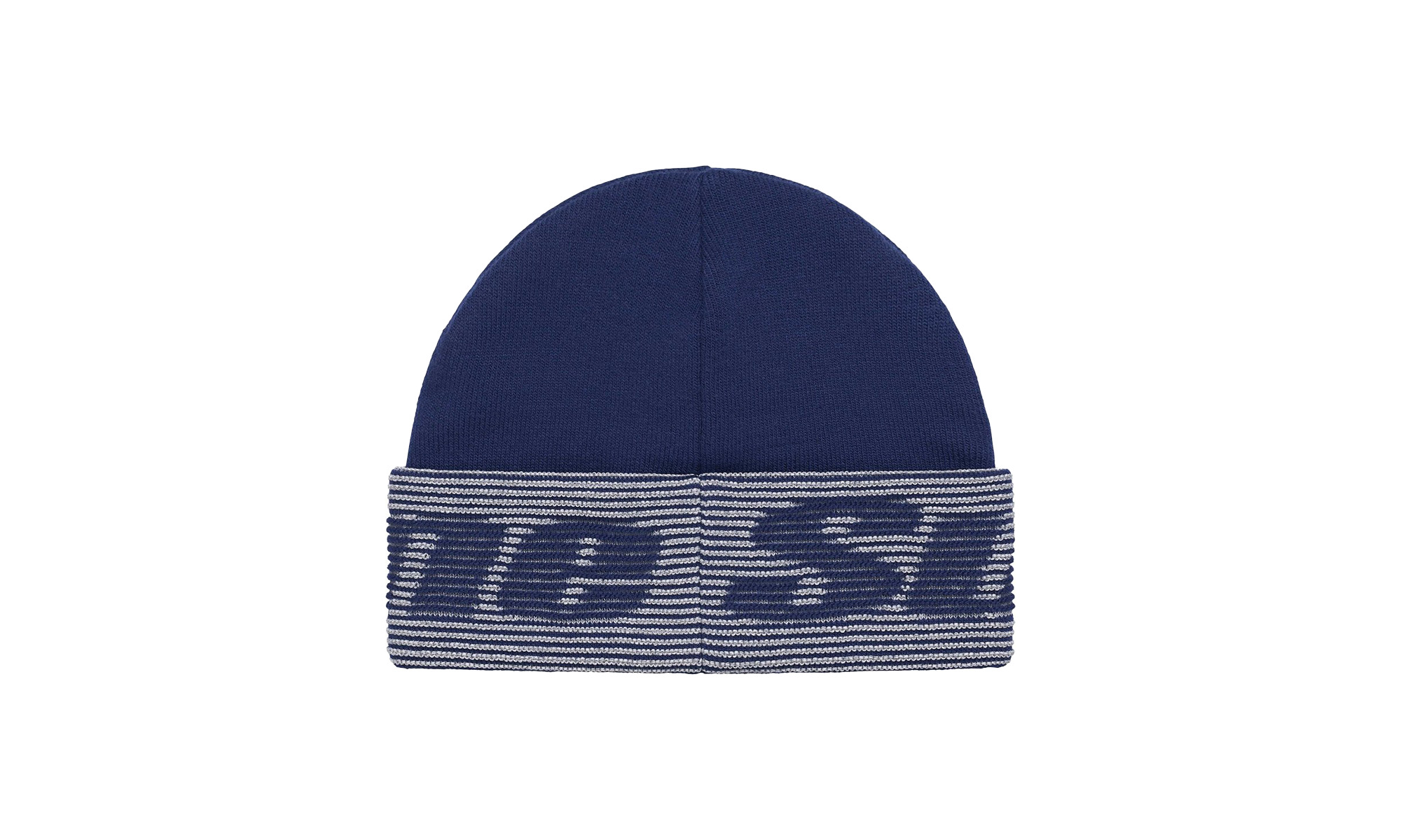 Reflective Jacquard Beanie "Navy" - 2