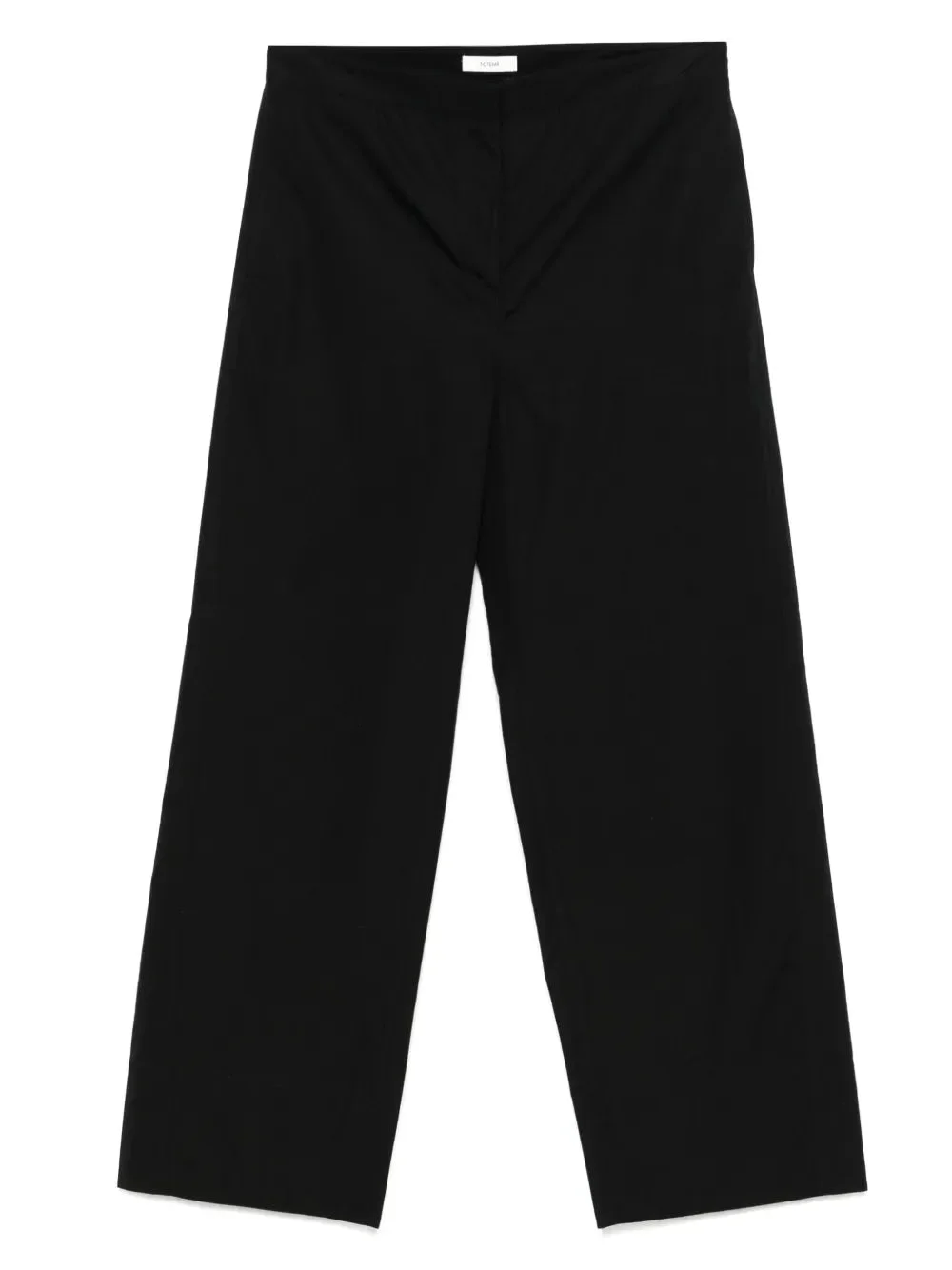 Twisted Seam Trouser in Black - 1