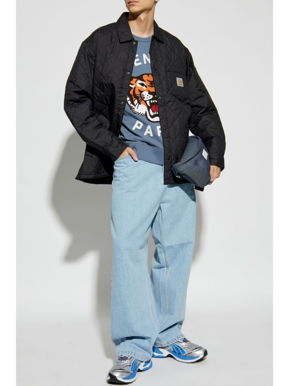 Lucky Tiger embroidered sweatshirt - 2