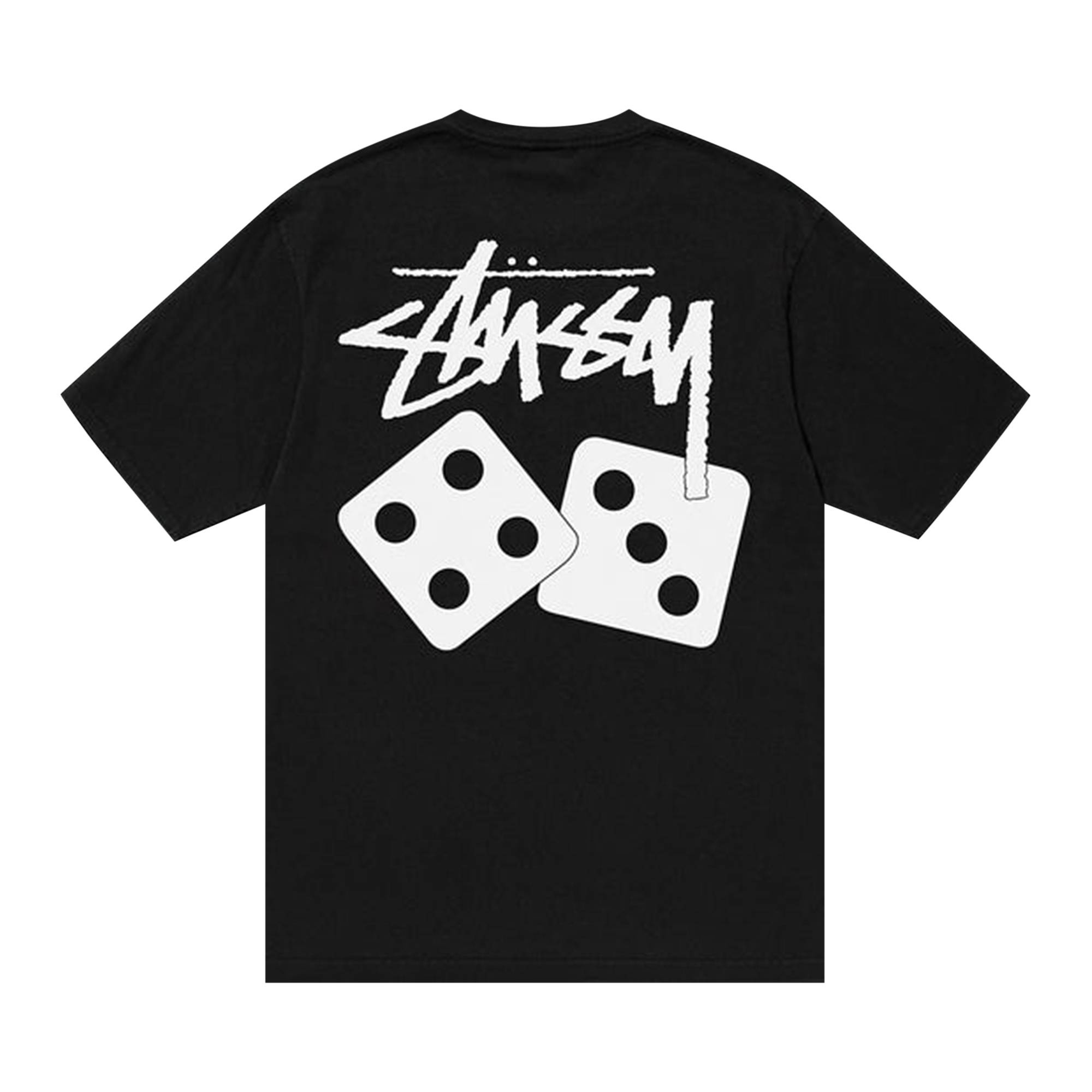 Stussy Dice Pigment Dyed Tee 'Black' - 2