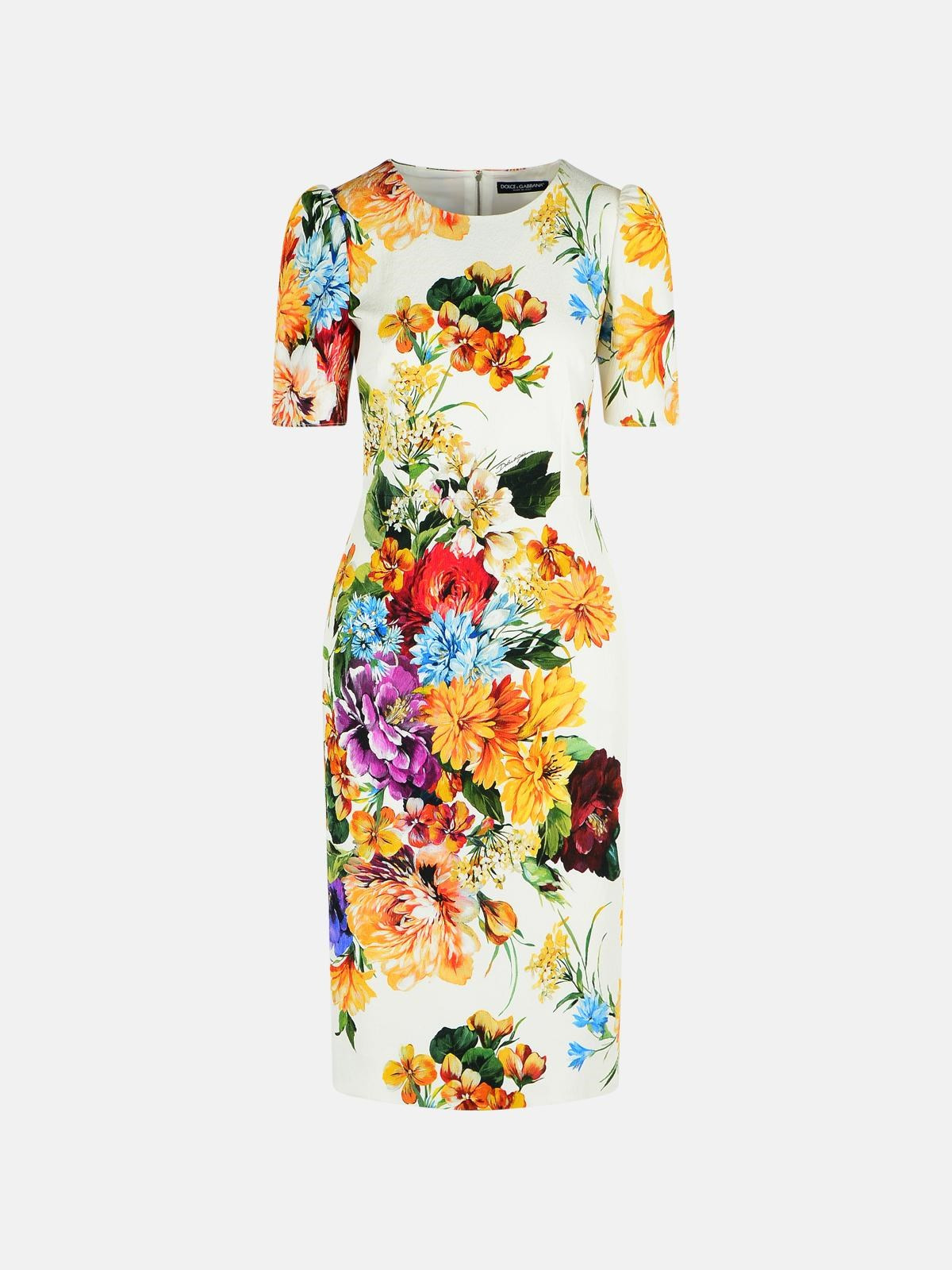 BOUQUET PRINT 'CRETONNE' DRESS - 1
