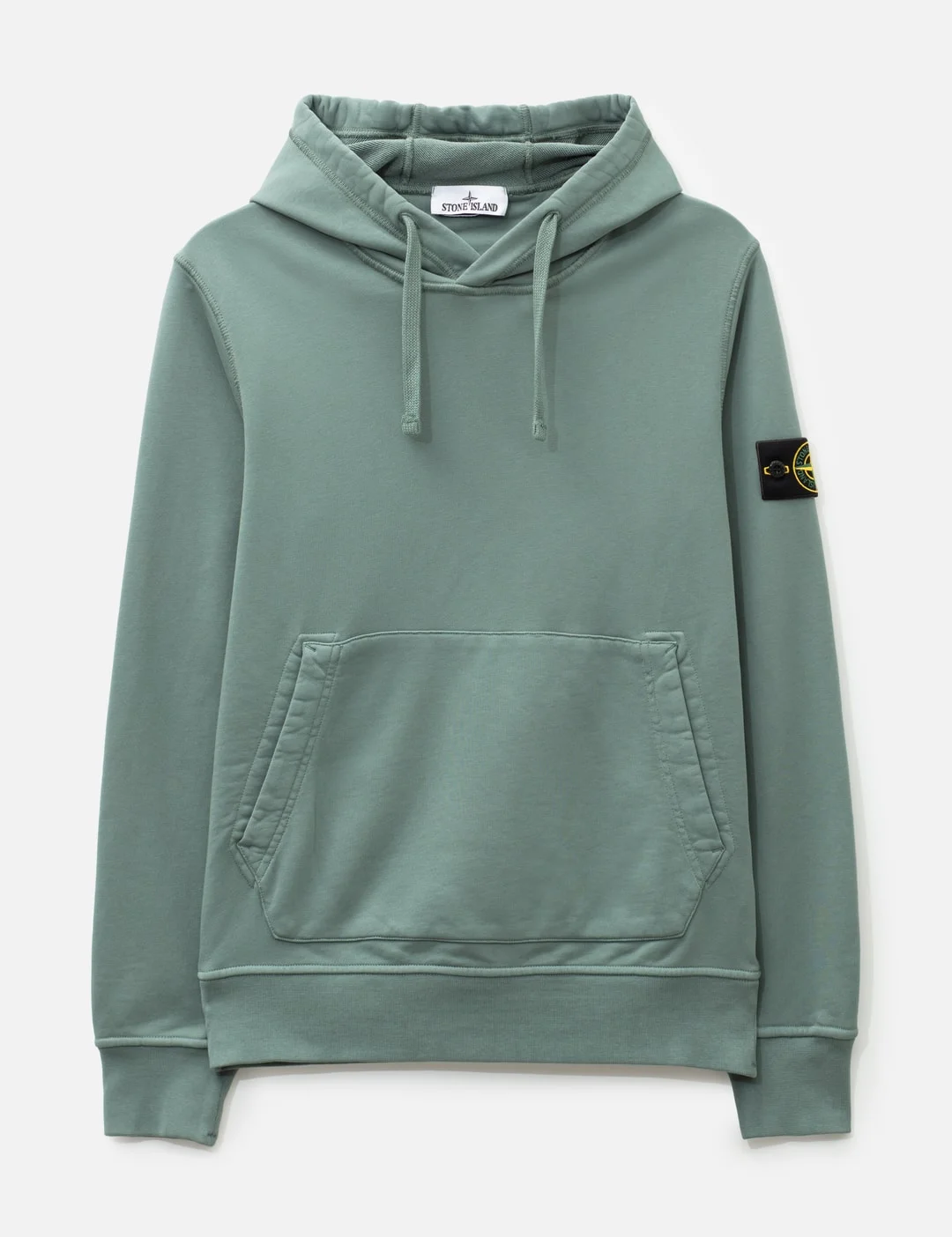 ORGANIC COTTON FLEECE HOODED SWEATSHIRT - 1