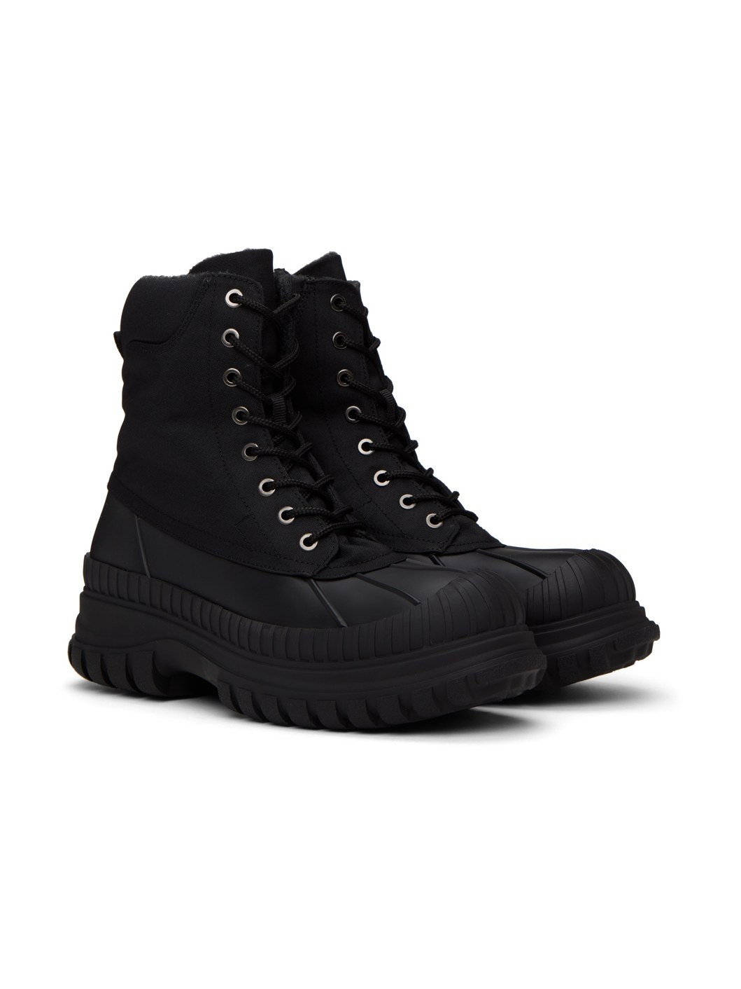 Black Outdoor Boots - 4