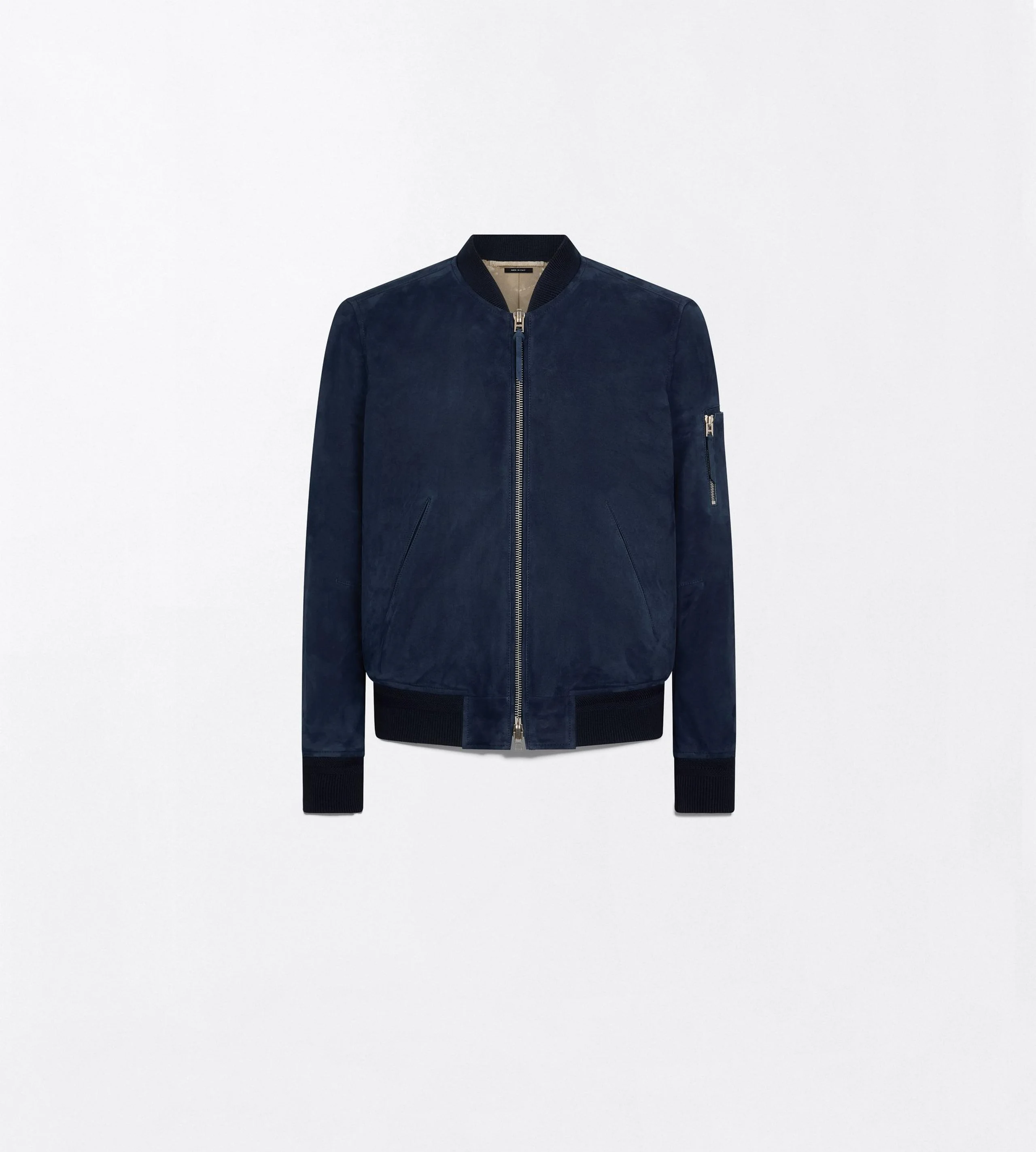 FINE SUEDE BOMBER - 1