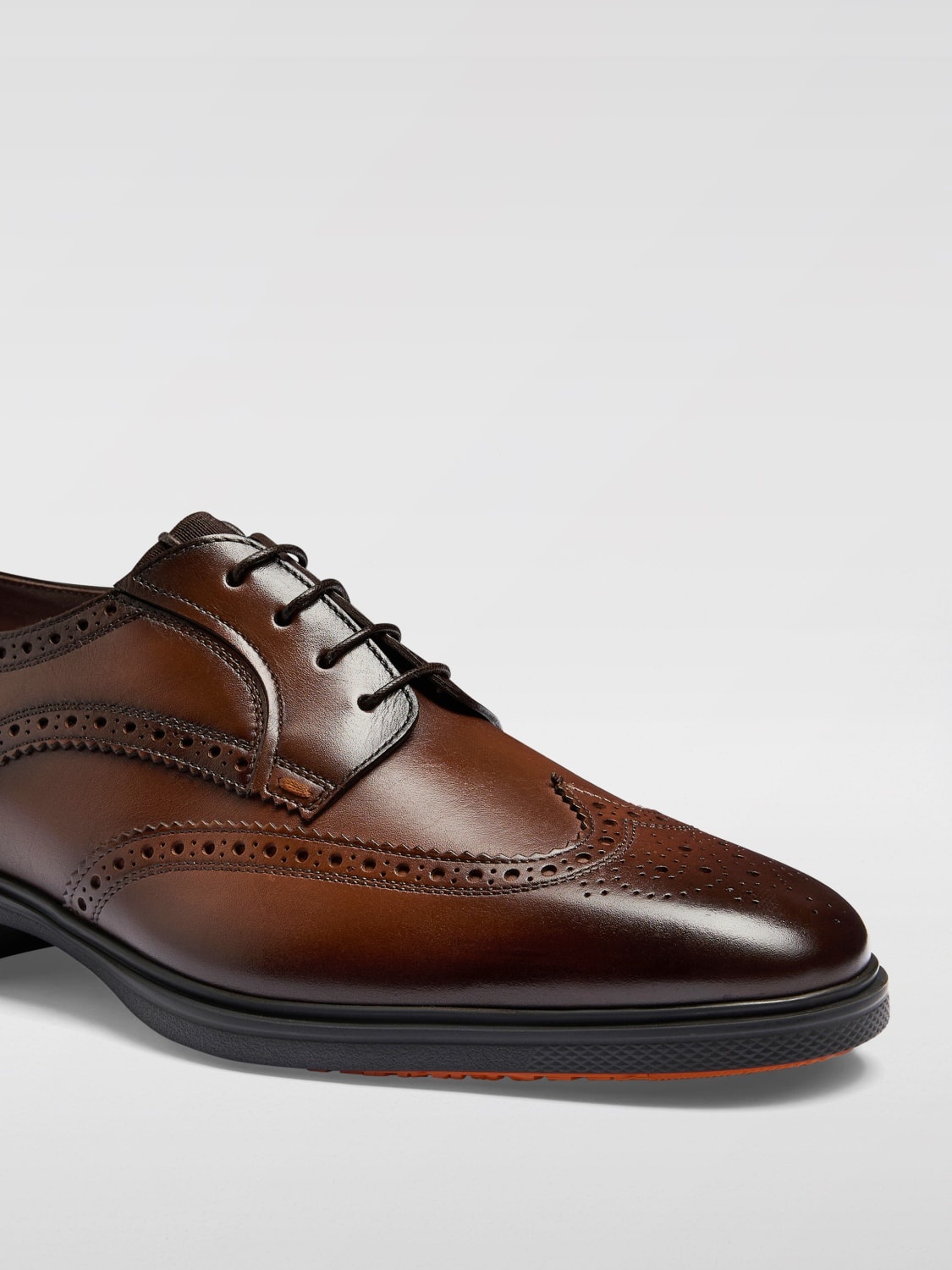 Brogue shoes men Santoni - 3