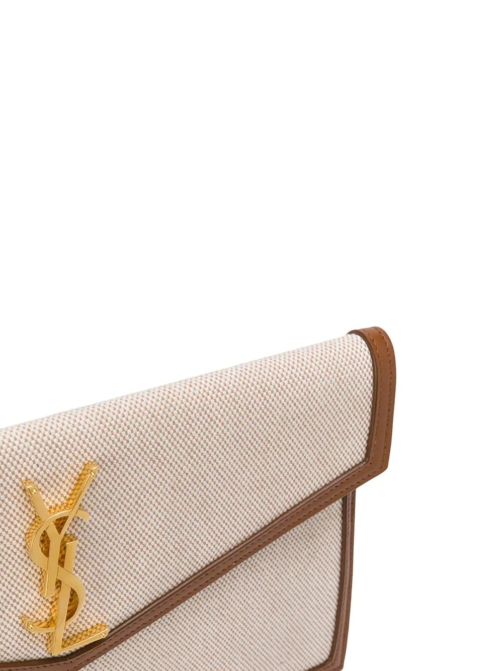 Monogram envelope clutch bag - 4