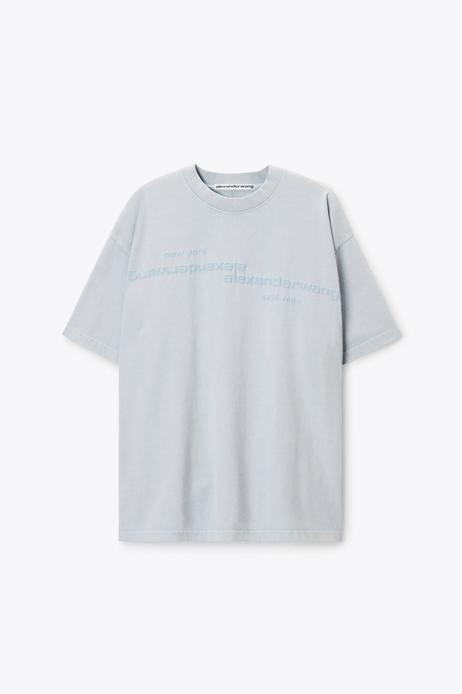 mirrored logo tee - 1