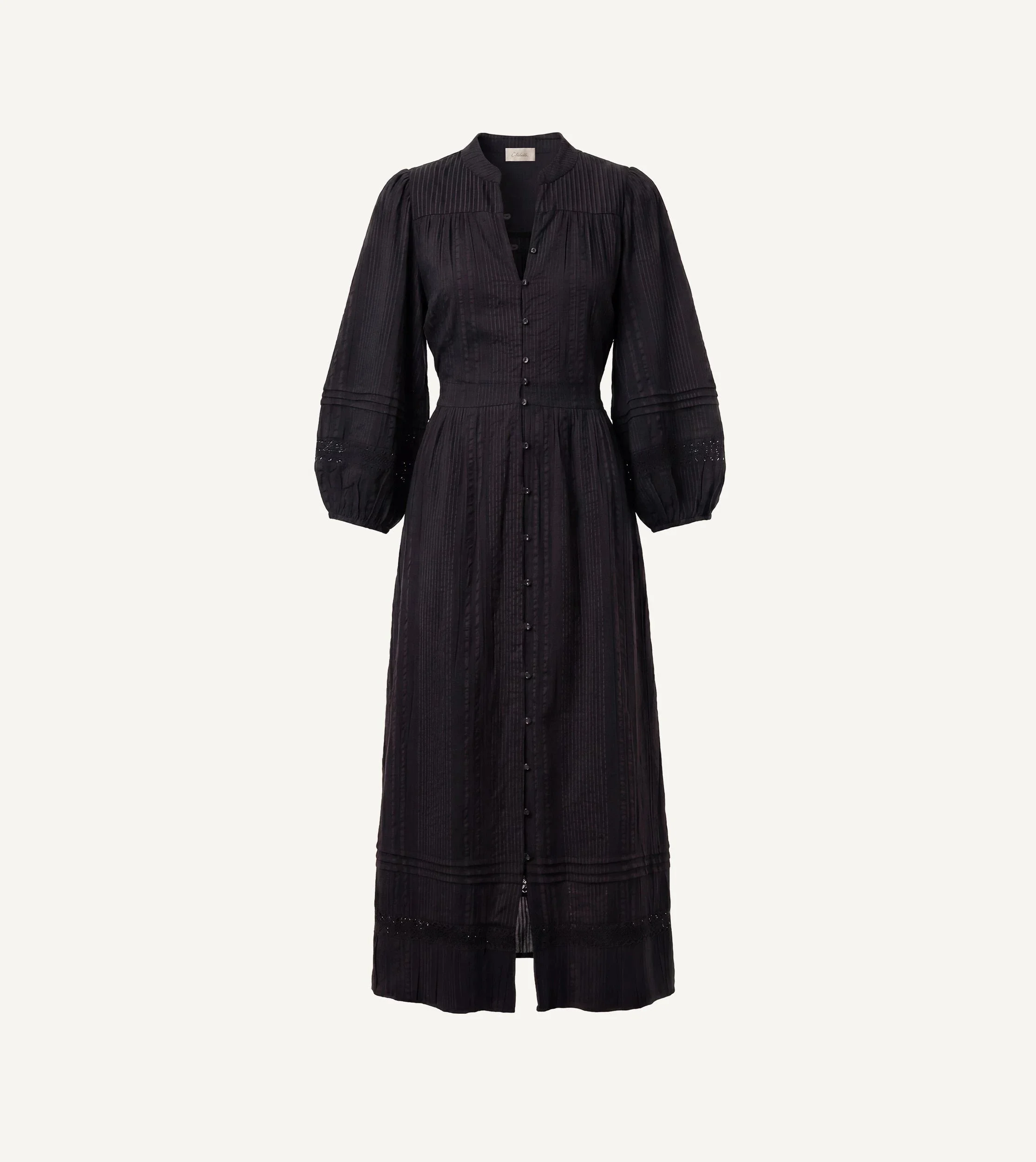 MAUDE MIDI DRESS | BLACK - 1