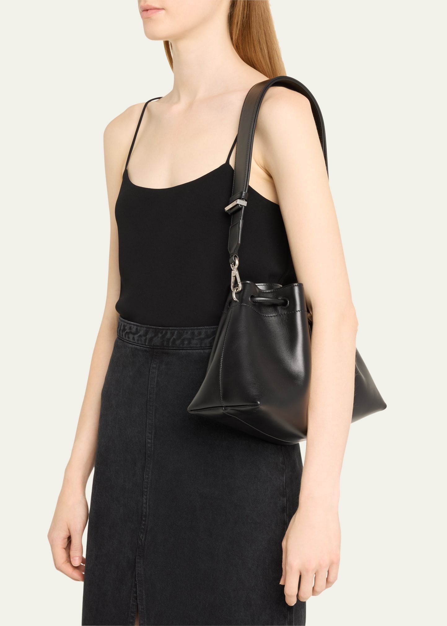 The Cinch Leather Shoulder Bag - 2