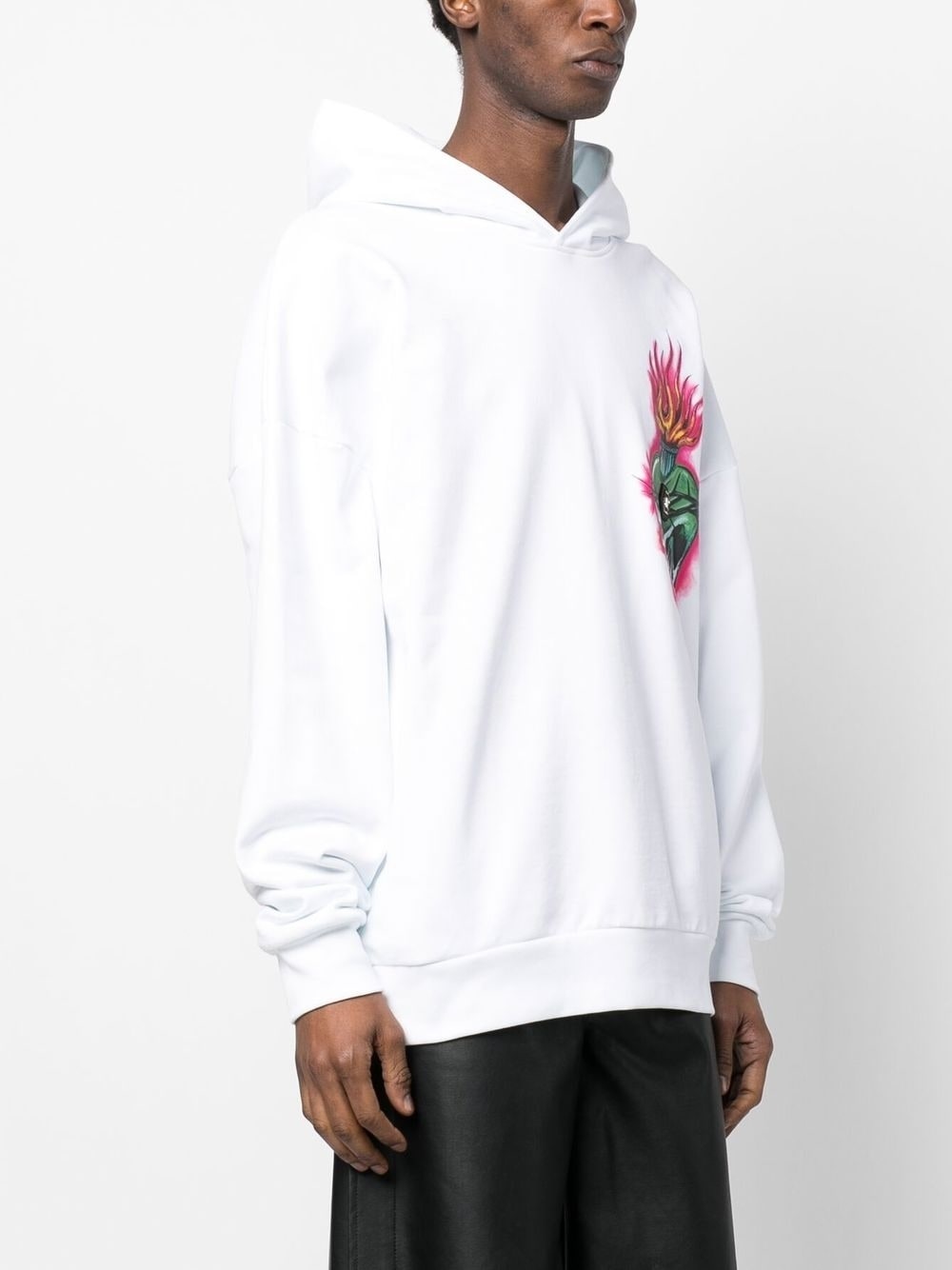 Love Tattoo long-sleeve hoodie - 4