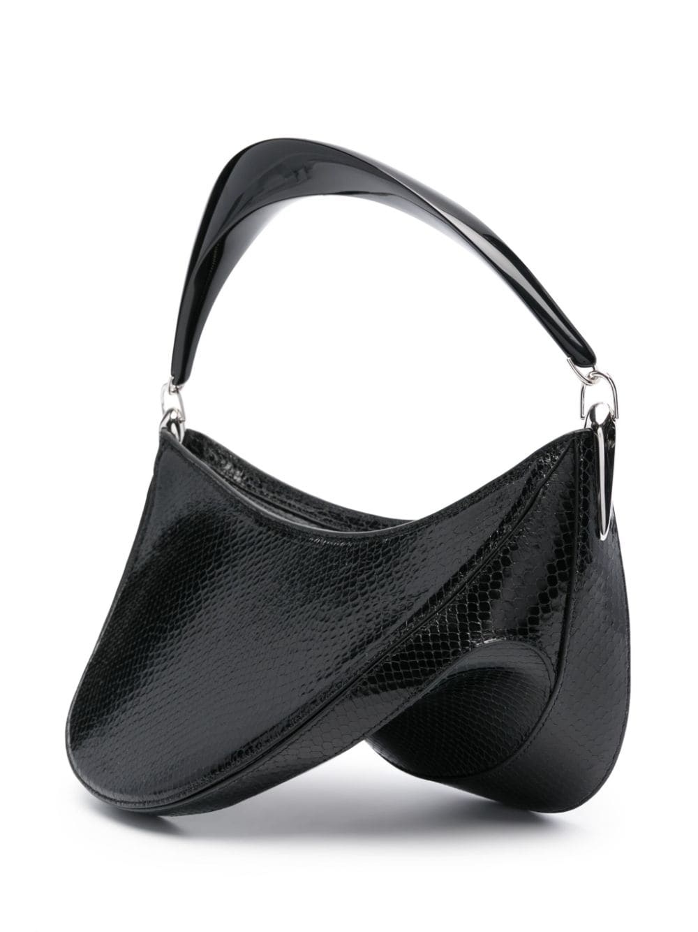 Spiral Curve leather tote bag - 3