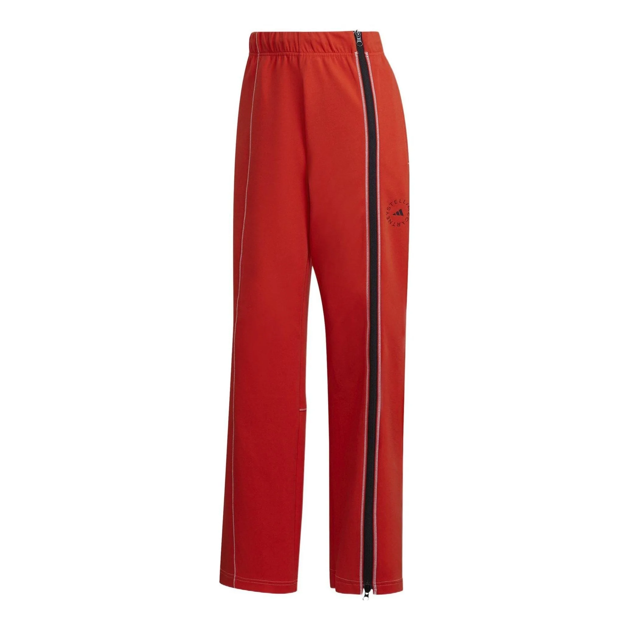 (WMNS) adidas By Stella McCartney Bootcut Pants 'Red' H59285 - 1